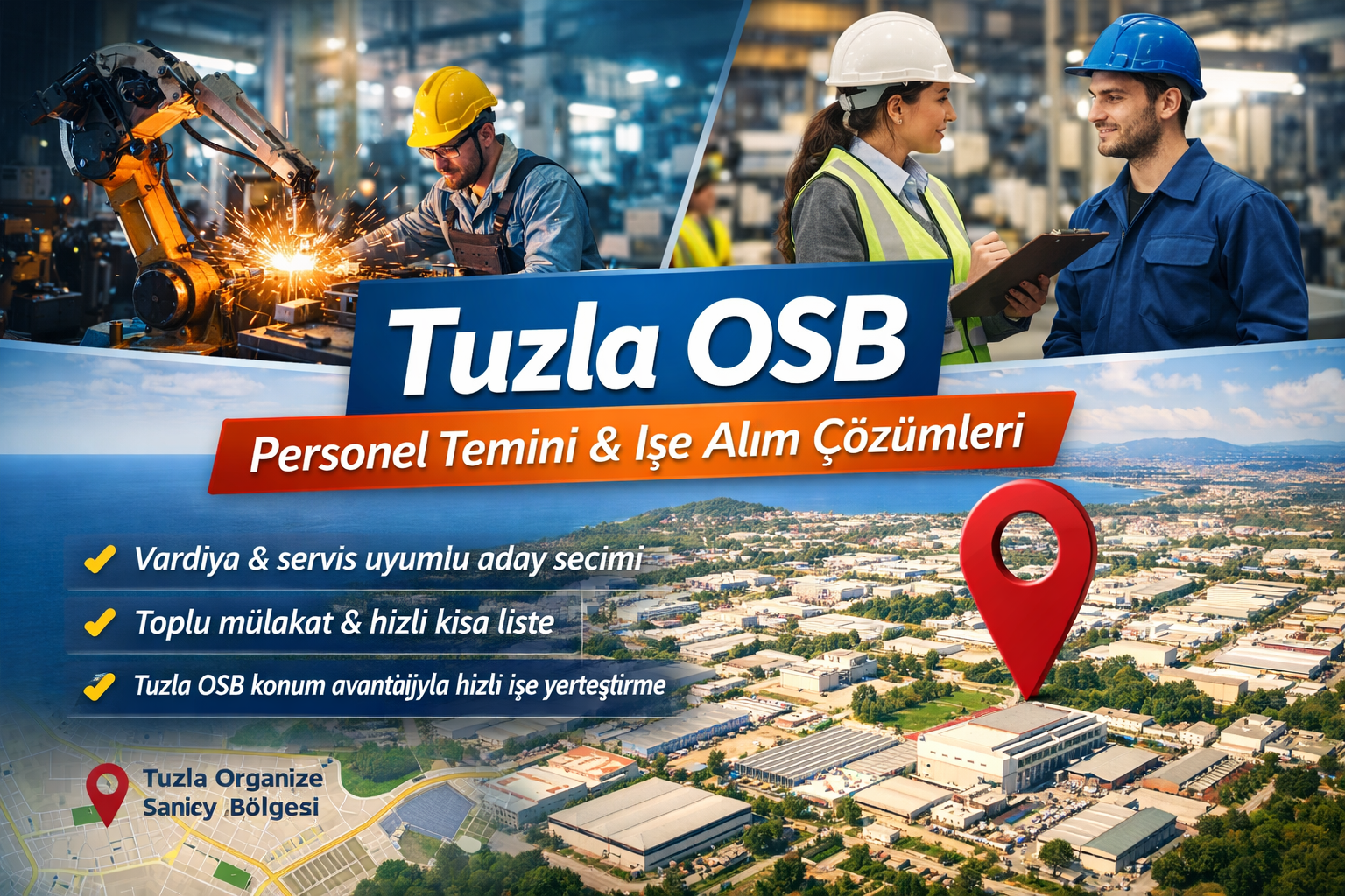 Tuzla OSB personel temini ve işe alım çözümleri – Seaacademyik Hizmetleri